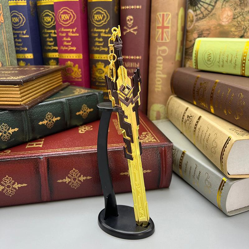 Genshin Impact The Unforged 1:6 Aerospace Alloy Claymore for Shield-Boosted Gaming Den Hardcore Collection - BlacksmithSONG