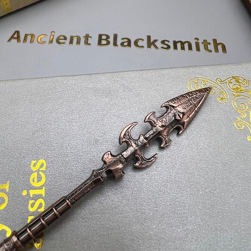 Black Thorn Replica - AC Odyssey Mercenary's Weapon 1:6 Zinc Alloy | Cursed Athenian Naval Relic | Hades-Inspired Edge for Greek Mythology Collectors - BlacksmithSONG