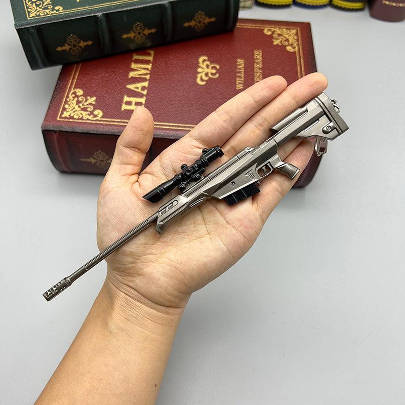 Operator Sniper Rifle Zinc Alloy Replica - VALORANT One-Shot Kill Weapon 1:6 Scale | High-Caliber Barrel & Grey finish | Electroplated Zinc Alloy for Precision Gaming Displays - BlacksmithSONG