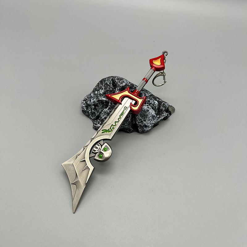 Corrupted Ashbringer Replica - Scourge Invasion's Cursed Blade | Tirion Fordring & Mograine Legacy Collectible Art - BlacksmithSONG
