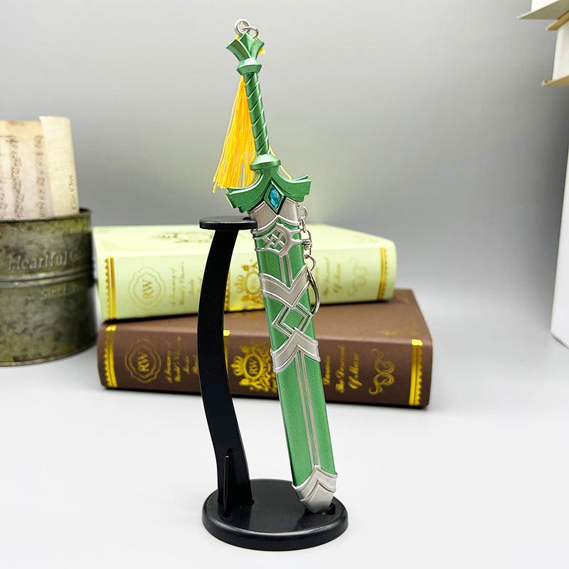 Goddess Sword Replica - The Legend of Zelda Skyward Strike Artifact 1:6 Scale | Divine Forged Zinc Alloy & Celestial Patina | Hylia's Legacy Display for Skyward Sword Archivists - BlacksmithSONG